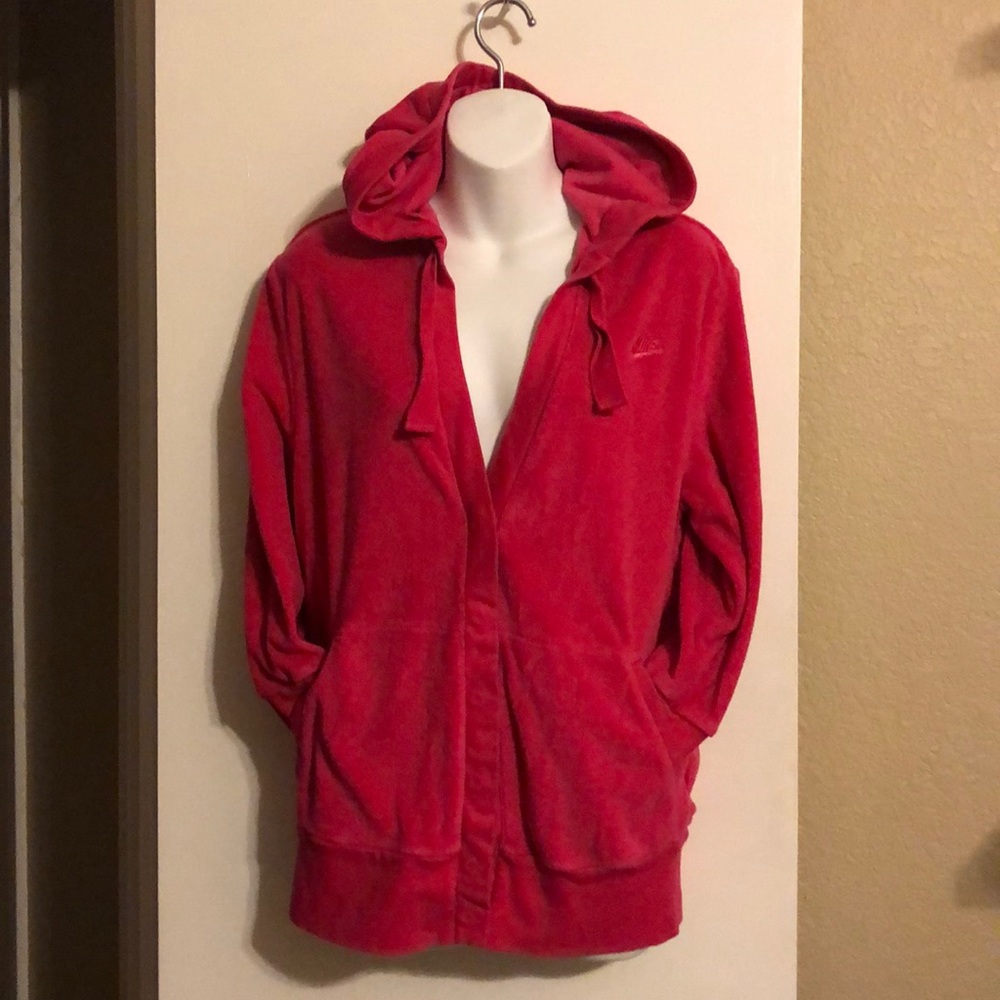 Nike Fashionable button up hoodie